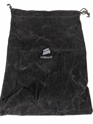 Corsair Black Velvet RPG Dnd Dice Bag 9X13&quot; - $13.37