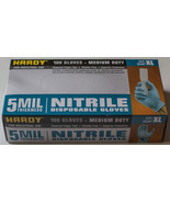 Hardy 5mil Nitrile Disposable Industrial Gloves - Powder-Free 100Pc Med ... - $36.00