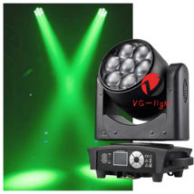 7X40W RGBW 4IN1 Zoom Wash LED Beam Moving Head Light Stage Lighting for ... - $313.94