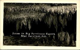 Scene in Big Hurricane Cavern Cave Interior Harrison Arkansas AR UNP Postcard C8 - £12.65 GBP