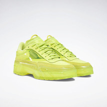 Reebok Women&#39;s x Cardi B Club C Sneakers H01010 High Vision Green Size 7M - £64.81 GBP