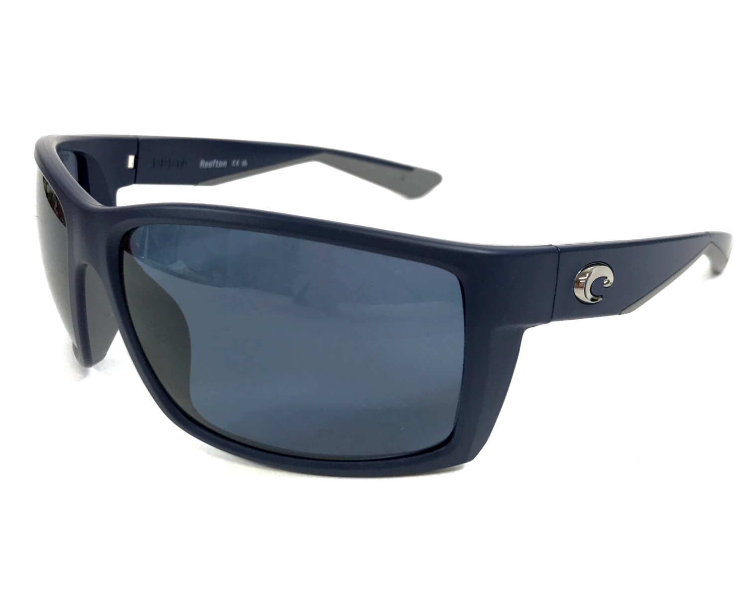 Costa Sonnenbrille Reefton 06S9007 900704 Matt Dunkelblau Rahmen Mit Gra... - $197.99