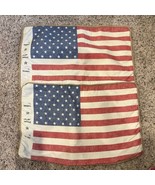 2 Lauren Ralph Lauren Polo USA 100% Cotton American Flag Dec Pillow Covers - £66.02 GBP
