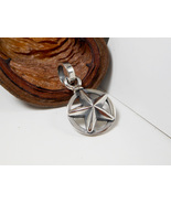 3D Texas Star Charm 925 Sterling Silver, Hand... - $110.00