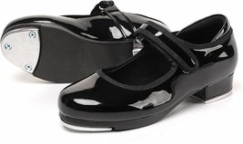 Linodes Patent Easy Strap Tap Shoes Toddler Little Kid Boys Girls Black ... - €12,68 EUR