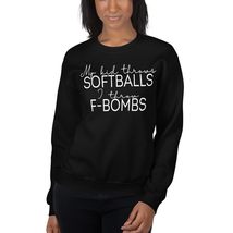 Generic My Kid Throws Baseballs I throw F-Bombs Unisex Sweatshirt. Funny Basebal - $33.65