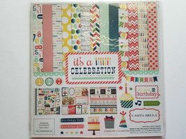 CARTA BELLA PAPER COLLECTION KIT-, IT&#39;S A CELEBRATION AND METRO GIRL - $13.95