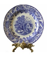 The Spode Blue Room Collection RURAL SCENES Dinner Plate 10 1/4&quot; Diamete... - £31.52 GBP