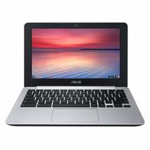 ASUS C200 Chromebook 11.6 Inch (Intel Celeron, 2 GB, 16GB SSD, Black/Silver) - £40.78 GBP
