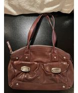 b makowsky vintage leather purse - $1,091.04 MXN