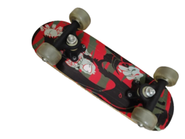 Penny Board Short Wooden Skateboard Wheels Graphics 16.5&quot; Nice! - $14.49