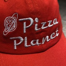 Toy Story Pizza Planet Embroidered Logo Adjustable Hat Cap Red - £14.04 GBP