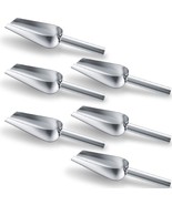 6 Pack 6 Ounce Stainless Steel Ice Scoop Small Metal Candy Scoop Mini Ic... - £23.90 GBP