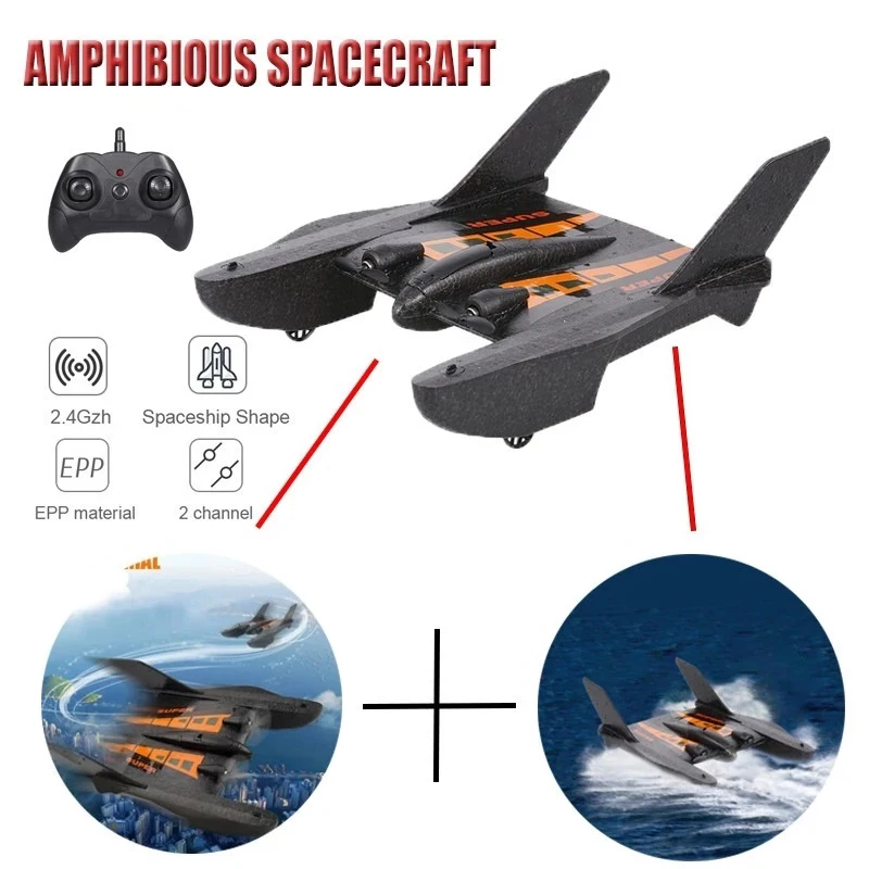 FX815 Remote Control Racing Speedboat Toy Gift for Kids Adults Plane Glider - £42.36 GBP+