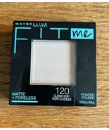 Maybelline Fit Me Matte + Poreless Pressed Face Powder #120 Classic Ivor... - €6,59 EUR