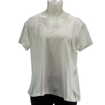 ATHLETA Top White Short Sleeve Tee Premium Fitness Casual Workout Women&#39;s Size 1 - £10.81 GBP