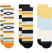 Stance Kids Casual Serape 3 Pack - Size Youth L 3-5.5 Unisex NWT - £11.03 GBP