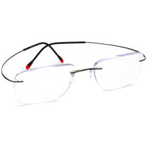 Silhouette Eyeglasses 5490 60 6058 Titan Gray Rimless Frame Austria 53[]19 140 - £157.31 GBP