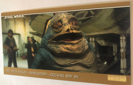 Star Wars Widevision Trading Card 1997 #30 Tatooine Mos Eisley Spaceport Jabba - £1.94 GBP