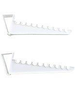 2 Pack Over Door Valet Hooks Closet Organizer Holds 10 Hangers Each - $10.81 CAD