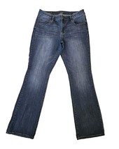 A.N.A. Stretchy Mid-rise Denim Bootcut Blue Jeans Woman&#39;s Size 31/12 Inseam 32&quot; - £12.50 GBP