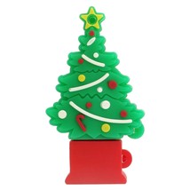 Christmas Tree Usb Flash Drive 32Gb, Gift Memory Stick With Chain For Yo... - £15.74 GBP