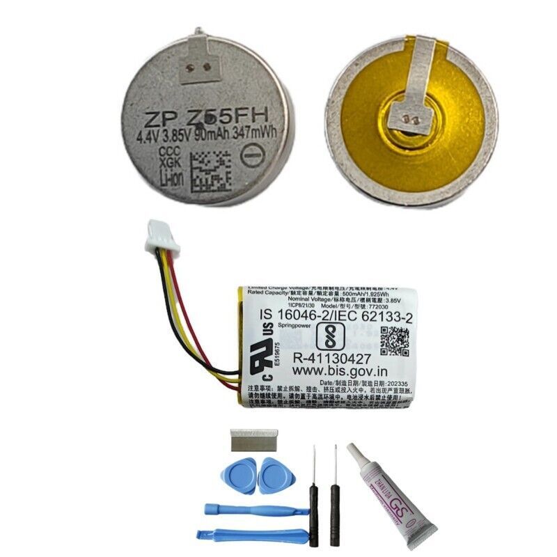 2pcs Z55FH + 772030 Case Battery + tools 3.85V  For SONY WF-1000XM5 earbuds