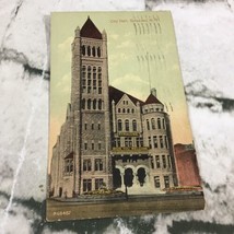 Vintage Antique Postcard City Hall Syracuse New York Ephemera Posted 1912  - £11.66 GBP