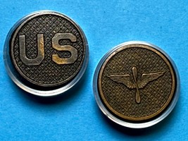 CIRCA 1926-1937, U.S. AND AVIATION, COLLAR DISKS TYPE II, ENLISTED - €12,96 EUR