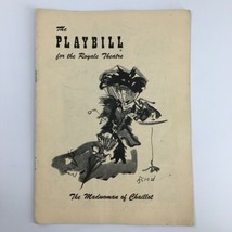1949 Playbill Royale Theatre Martha Hunt in The Madwoman of Chaillot - £11.22 GBP