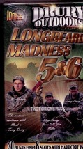 Drury Outdoors Long Bear Madness 5 &amp; 6 VHS Wild Turkey Hunting on 2 new ... - £20.92 GBP