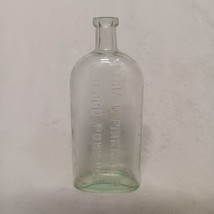 Lydia E Pinkham&#39;s Blood Purifier Medicine Bottle Blue Glass Vintage Apothecary - £19.94 GBP