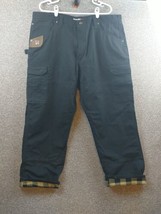 Wrangler Riggs Workwear Pants Mens 40X30 Relax Fit Flannel Lined Ranger ... - $35.94