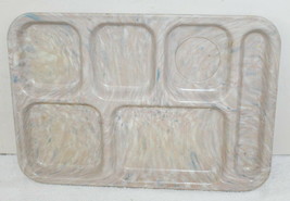 Dallas Ware Confetti Spatter Melmac Divided Dinner Lunch Serving Tray # ... - £23.58 GBP