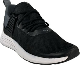 Puma Men&#39;s Insurge Mesh Black Softsole Lifestyle Sneakers, 367385 01 - £39.95 GBP