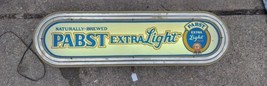 Pabst Extra Light Naturally Brewed Light Sign PBR wall decor bar man cav... - £224.21 GBP