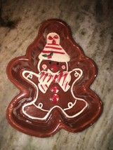 Gingerbread Candy Dish-Very Rare Vintage-SHIPS SAME BUSINESS DAY - £26.40 GBP