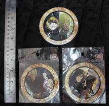 &quot;Attack on Titan&quot; 3 Collection Coasters Set - £13.62 GBP
