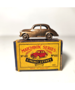 Matchbox Lesney No 46 Morris Minor Bronze Variant with Box Custom Color - $1,020.70 MXN