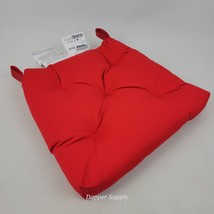 IKEA MALINDA Chair Pad Seat Cushion Bright Red with Hook &amp; Loop 16/14x15... - $313.26 MXN