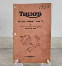Triumph Replacement Parts Catalogue Manual Engine No. 15809 NA - Speed T... - $24.18