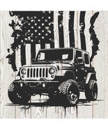 jeep wrangler 3 SVG LASER AND CNC READY FILE - $3.60