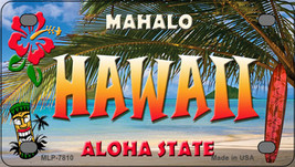 Hawaii State Novelty Mini Metal License Plate Tag - £11.74 GBP
