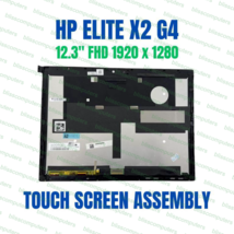 L67406-001 HP Elite x2 G4 12.3&quot; WUXGA LQ123N1JX33/A01 Touch Screen Assembly - £121.30 GBP