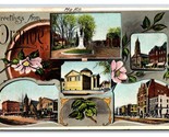 Multiview Greetings From Orange New Jersey 1912 DB Postcard W3 - £10.24 GBP