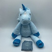 Scentsy Buddy Halley The Blue Unicorn With Pegasus Wings 18” Hailey Plush Toy - £13.97 GBP