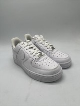 Nike Air Force 1 Low Triple White Sneakers 315115-112 Women&#39;s Size 6.5 - £86.16 GBP