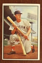 BASEBALL Card 1953 Bowman Color Walter Hoot Evers #25 Outfield Boston Red Sox - £8.89 GBP