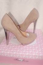 First Love By Penny Loves Kenny Taupe Pumps Size 7.5 new - £40.06 GBP