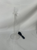 Reproduction Vintage Barbie Clear Stand And Hair Brush - $12.99